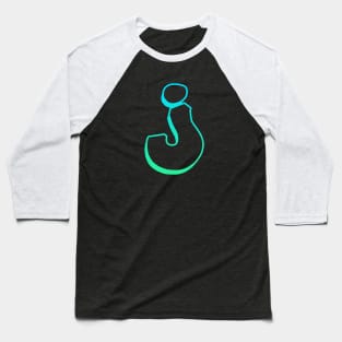 Letter J - Outline Baseball T-Shirt
